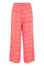 Load image into Gallery viewer, Part Two Alfi print trouser Mandarin Red Graphic
