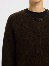 Load image into Gallery viewer, Selected Lulu short cardigan Delicioso Melange