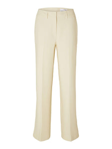 Selected Femme Frita wide leg formal trouser Birch