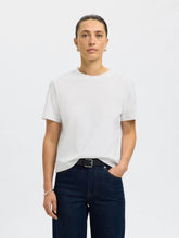Load image into Gallery viewer, Selected Essential Boxy Tee Bright White - CW CW