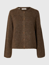 Load image into Gallery viewer, Selected Lulu LS knit cardigan Daschund