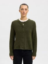 Load image into Gallery viewer, Selected Lulu LS knit cardigan Kalamata