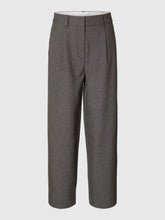 Load image into Gallery viewer, Selected Alma barrel leg tailored trouser Black Multi