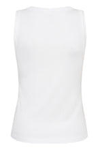 Load image into Gallery viewer, Part Two Nikkia V neck tank Bright white - CW CW