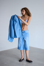 Load image into Gallery viewer, Ichi Cally long length denim shorts Light Denim