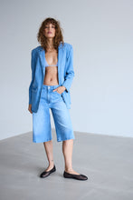 Load image into Gallery viewer, Ichi Cally long length denim shorts Light Denim