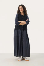 Load image into Gallery viewer, Part Two Noemie knitted waistcoat Dark Navy