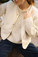 Load image into Gallery viewer, Part Two Signy fleece gilet Oatmeal