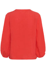 Load image into Gallery viewer, Part Two Nyara linen blouse Bittersweet