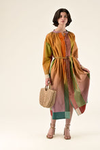 Load image into Gallery viewer, Orfeo Rosario colour woven stripe dress Shiny - CW CW