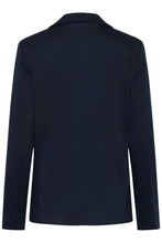 Load image into Gallery viewer, Part Two Vineke knitted blazer Dark Navy - CW CW