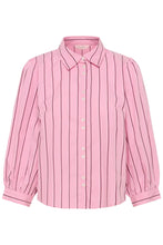 Load image into Gallery viewer, Part Two Anais striped shirt Pink