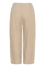 Load image into Gallery viewer, Part Two Nettas linen trouser Neutral Pinstripe - CW CW
