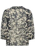 Load image into Gallery viewer, Part Two Alvia viscose georgette print blouse After Midnight Art
