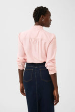 Load image into Gallery viewer, Part Two Glessia ruffle detail shirt Rose Chambray