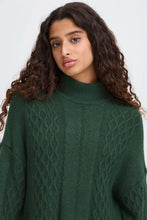 Load image into Gallery viewer, Ichi Mylle cable jumper Pineneedle