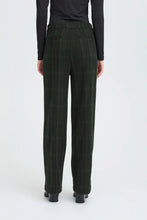 Load image into Gallery viewer, Ichi Kate woolley wide stripe & plaid trouser