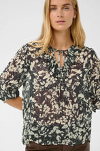 Load image into Gallery viewer, Part Two Alvia viscose georgette print blouse After Midnight Art