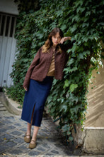 Load image into Gallery viewer, Ichi Kate quilted jacket Chicory Coffee