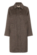 Load image into Gallery viewer, Part Two Catherin Houndstooth tailored coat Small Check