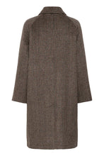 Load image into Gallery viewer, Part Two Catherin Houndstooth tailored coat Small Check