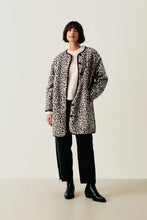 Load image into Gallery viewer, Part Two Catya sherpa coat Natural Spots