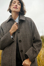 Load image into Gallery viewer, Part Two Catherin Houndstooth tailored coat Small Check