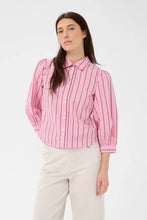 Load image into Gallery viewer, Part Two Anais striped shirt Pink