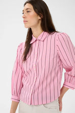 Load image into Gallery viewer, Part Two Anais striped shirt Pink