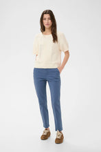 Load image into Gallery viewer, Part Two Soffys narrow leg casual trouser Blue Indigo - CW CW