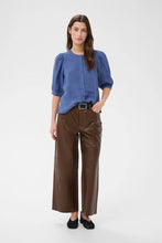 Load image into Gallery viewer, Part Two Azra linen blouse Indigo Blue - CW CW