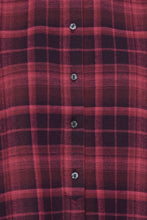 Load image into Gallery viewer, Ichi Dalia brushed check shirt Fruit Dove