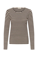 Load image into Gallery viewer, Part Two Nemajas LS tshirt Mole Stripe