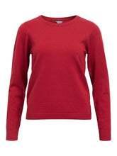 Load image into Gallery viewer, Object Thess round neck knit Karanda Red Melange