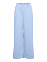 Load image into Gallery viewer, Object Lisa wide leg classic trouser Light Grey Melange