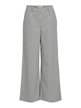 Load image into Gallery viewer, Object Lisa wide leg tailored trouser Ticking Stripe