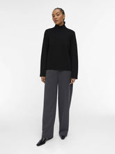 Load image into Gallery viewer, Object Reynard high neck knit Black