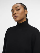 Load image into Gallery viewer, Object Reynard high neck knit Black