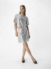 Load image into Gallery viewer, Object Tella sequin top Silver