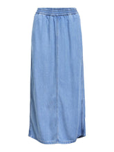 Load image into Gallery viewer, Object Frame maxi lyocell denim skirt Light Indigo