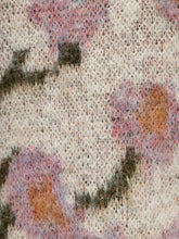 Load image into Gallery viewer, Object Lucie intarsia floral jumper White Sand Multi