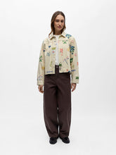 Load image into Gallery viewer, Object Jally printed cotton jacket Ecru Multi - CW CW