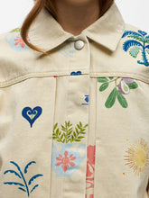 Load image into Gallery viewer, Object Jally printed cotton jacket Ecru Multi - CW CW