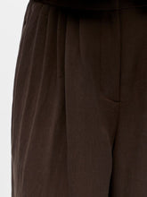 Load image into Gallery viewer, Object Molly high waist softly tailored trouser Chocolate - CW CW