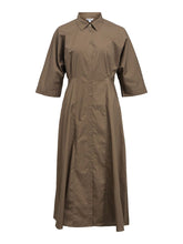 Load image into Gallery viewer, Object Elly Hope midi shirt dress Morel - CW CW