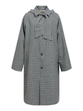 Load image into Gallery viewer, Object Holly reversible trench coat Opal Grey & Macedamia