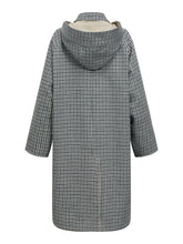 Load image into Gallery viewer, Object Holly reversible trench coat Opal Grey & Macedamia