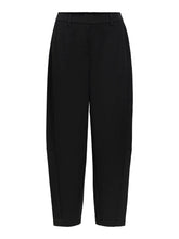 Load image into Gallery viewer, Object Lisa mid waist barrel trousers black