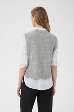 Load image into Gallery viewer, Part Two Charlye button side tank Medium Grey Melange
