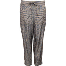 Load image into Gallery viewer, Costamani Bestie multi print drawstring trouser Mixed Neutral
